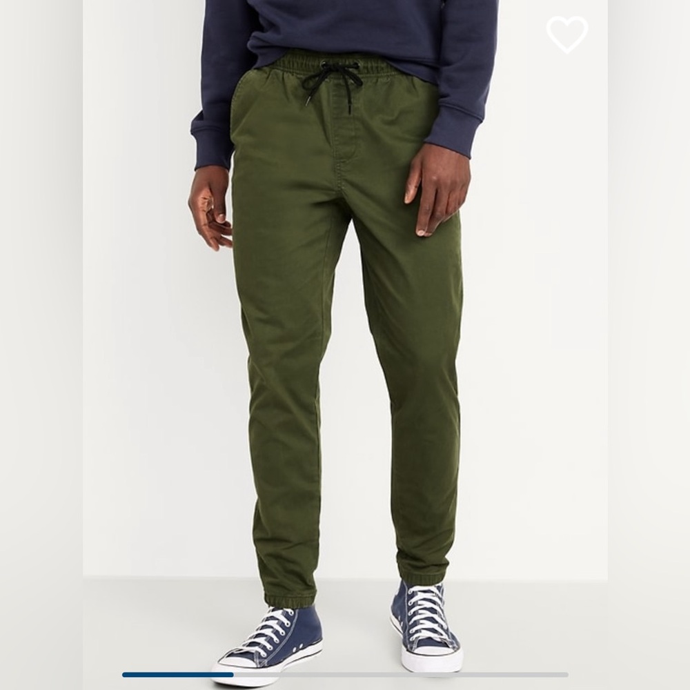 Old Navy Men's Olive Green Joggers